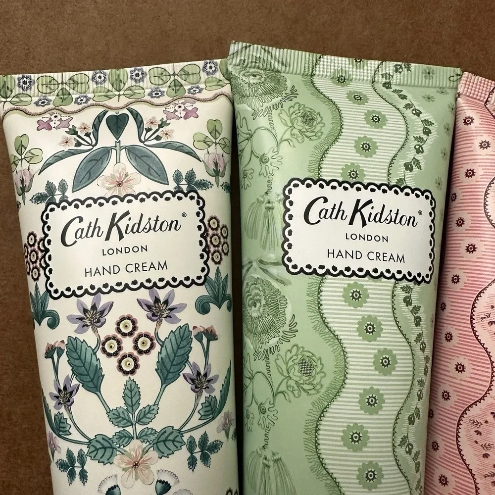 Cath Kidston London Woven‎ Flowers Hand Cream Gift Set 3x100mL NEW